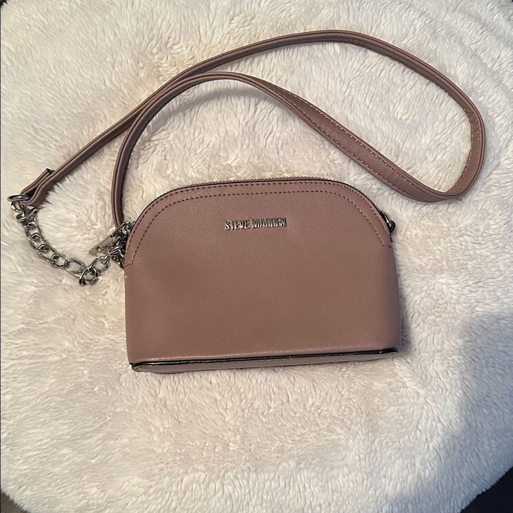Steve Madden Purple Crossbody Bag with Chain